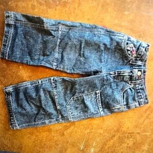 Vintage 90S Bugle Boy Denim Cargo pocket Cargo Jeans